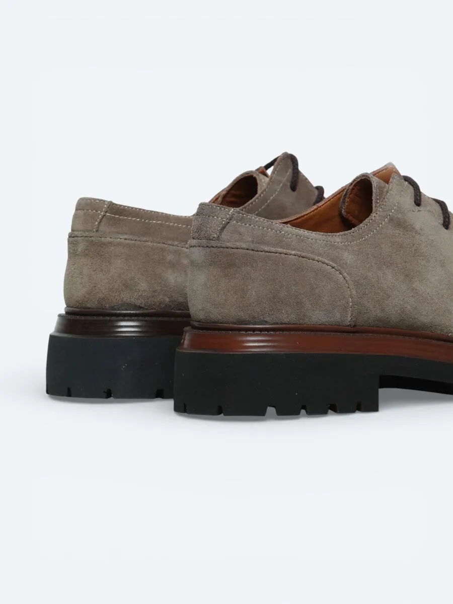 Mink Suede Smart Casual Shoes - 5
