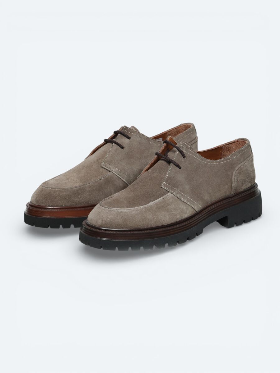 Mink Suede Smart Casual Shoes - 2