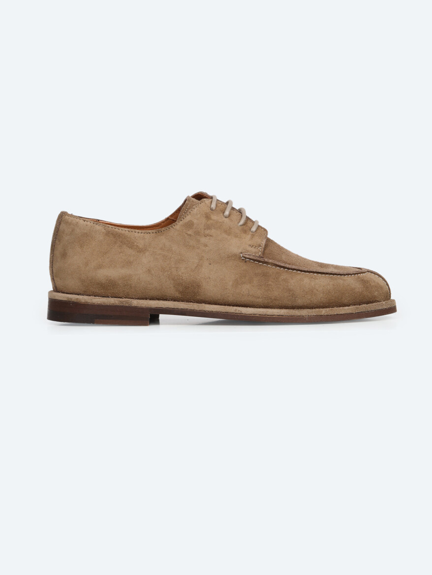 Mink Suede Smart Casual Shoes - KİP