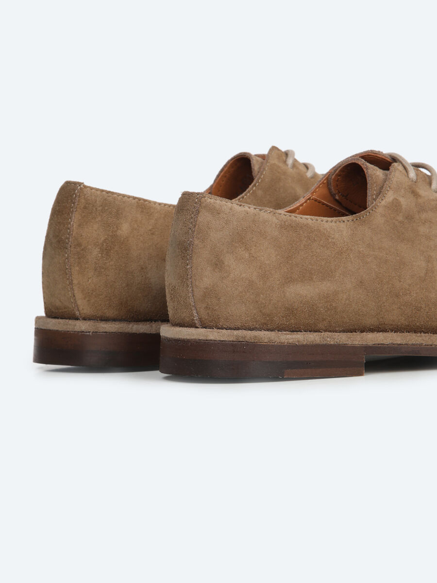 Mink Suede Smart Casual Shoes - 5