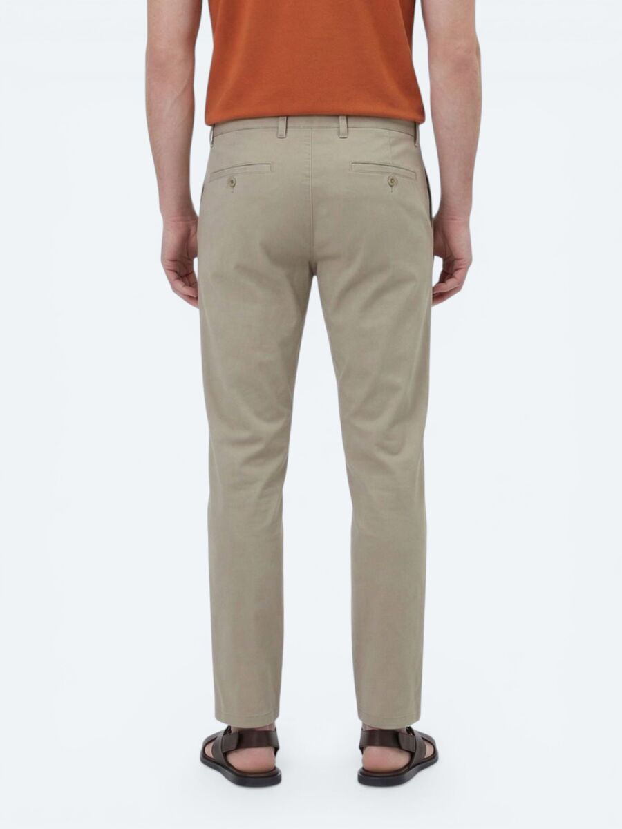 Mink Weaving Jogging Fit Casual Cotton Blended Trousers - 5