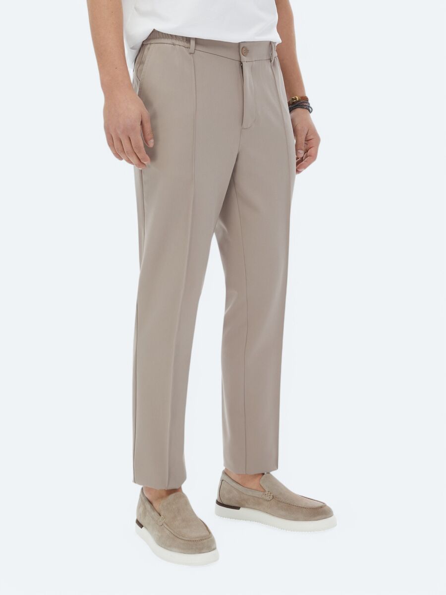 Mink Weaving Jogging Fit Casual Trousers - 2
