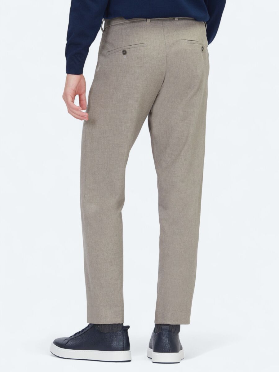 Mink Weaving Jogging Fit Casual Trousers - 3