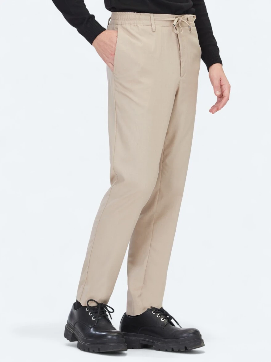 Mink Weaving Jogging Fit Casual Trousers - 3