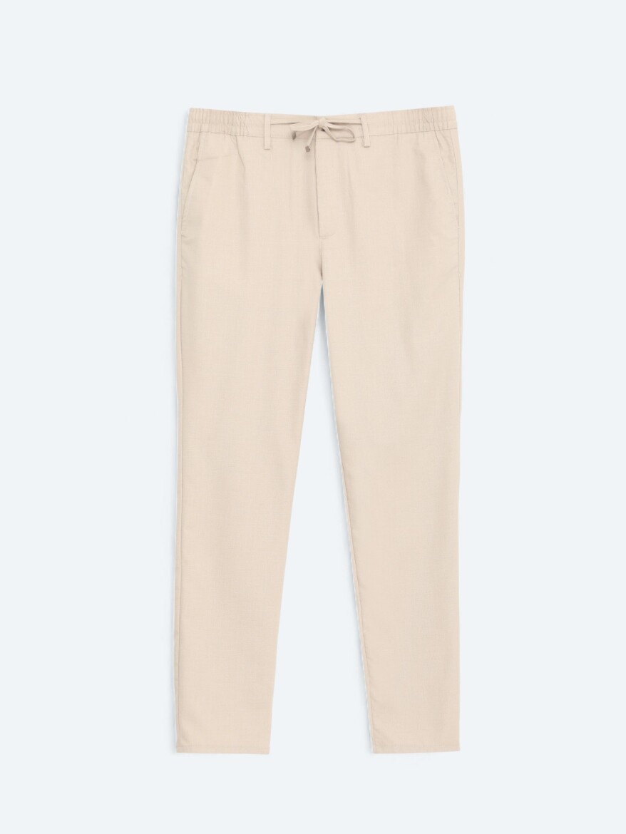 Mink Weaving Jogging Fit Casual Trousers - 6