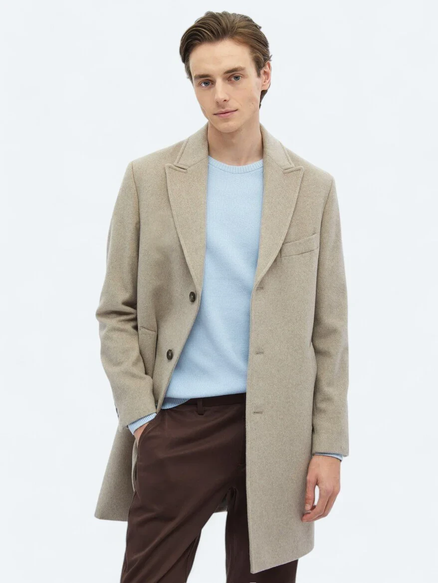 Mink Weaving Overcoat - 3