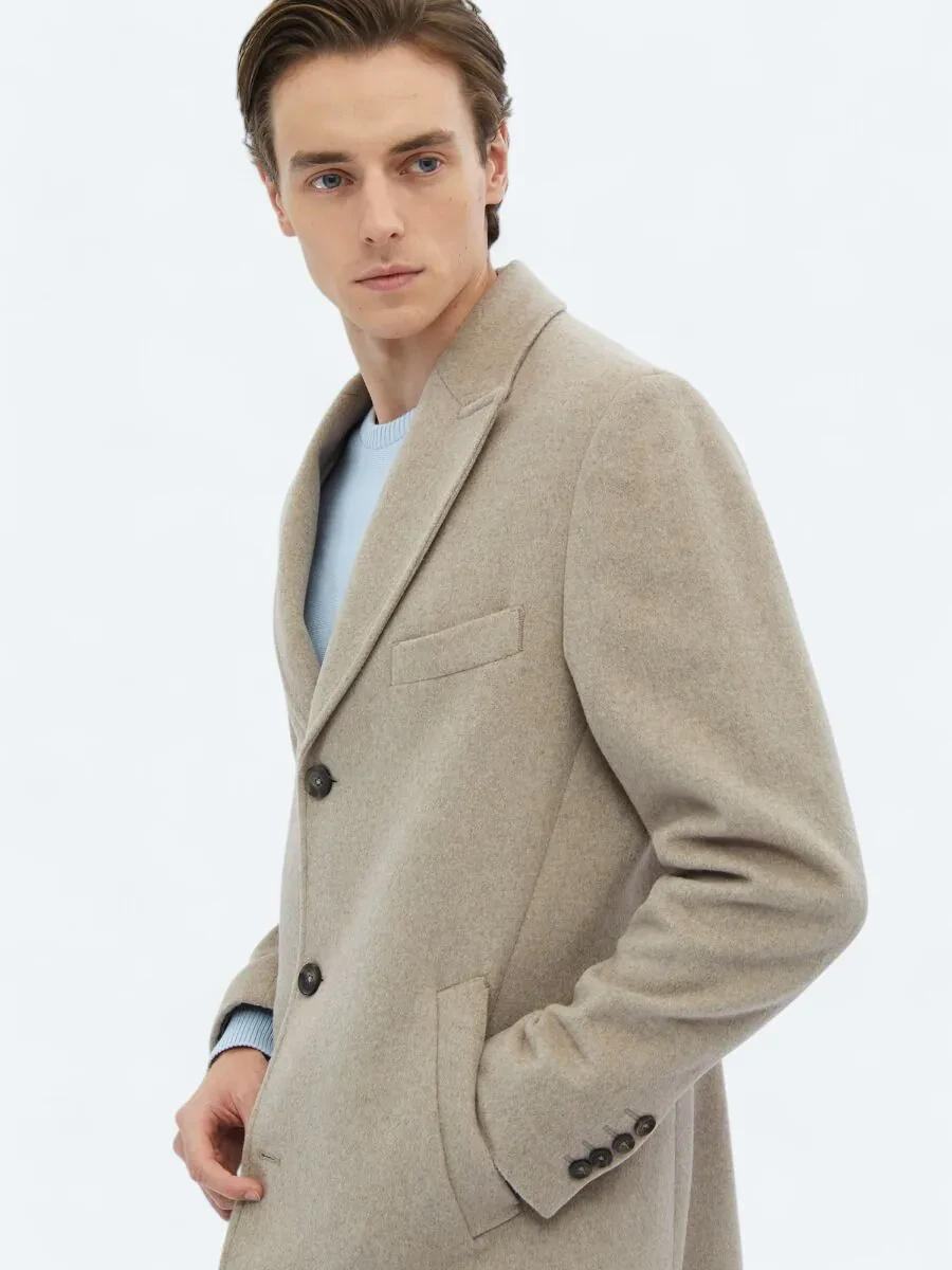 Mink Weaving Overcoat - 7