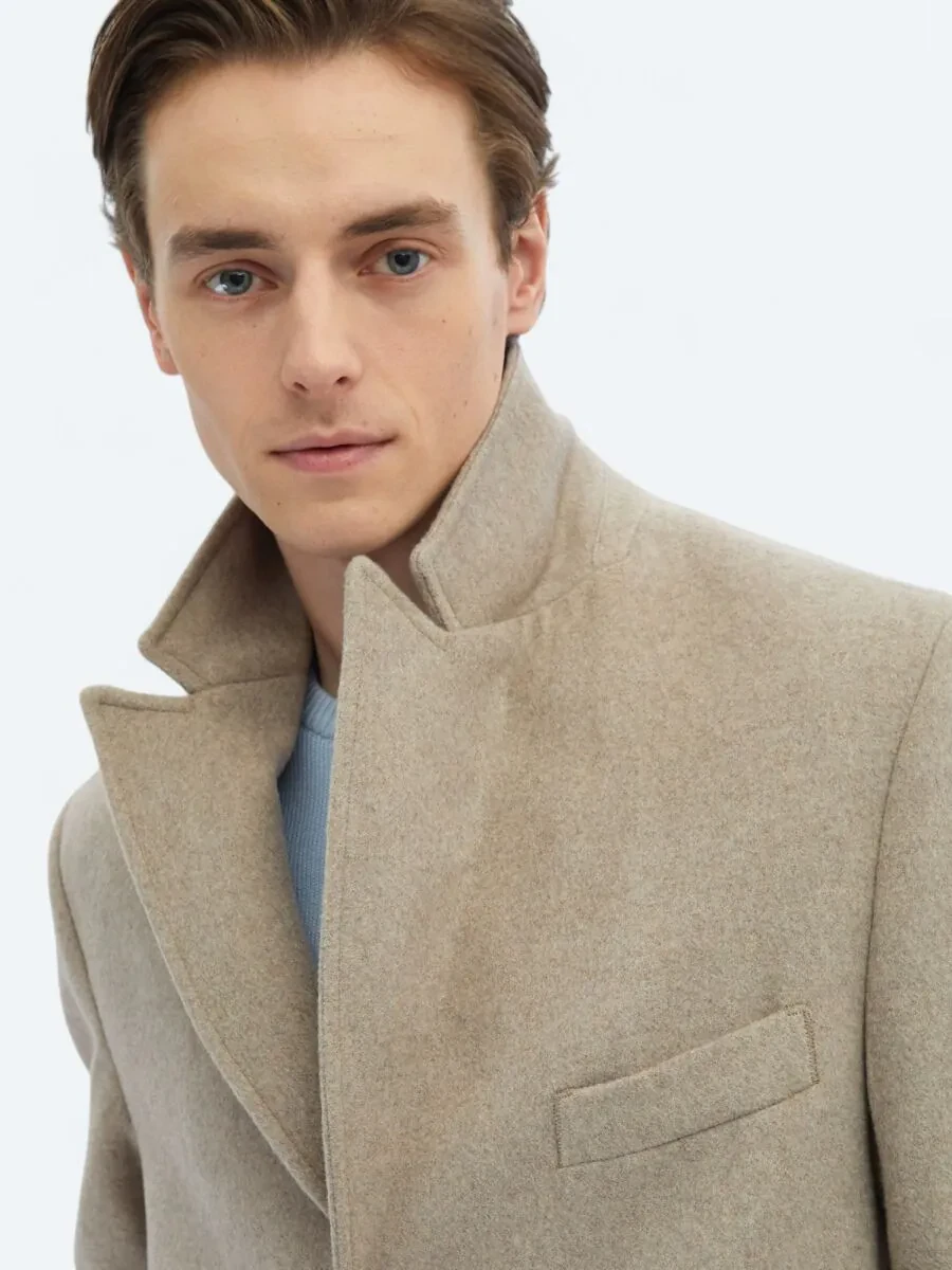 Mink Weaving Overcoat - 9