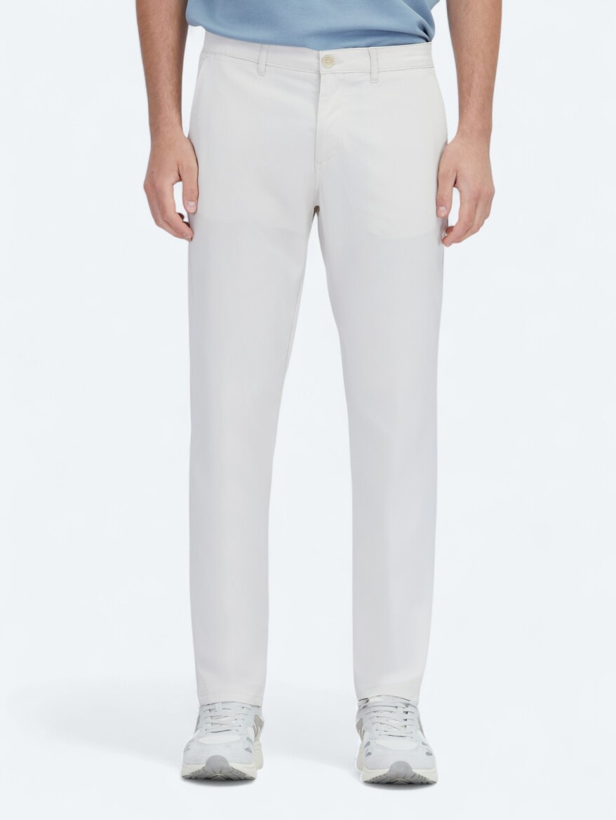 Mink Weaving Slim Fit Casual Trousers - 2