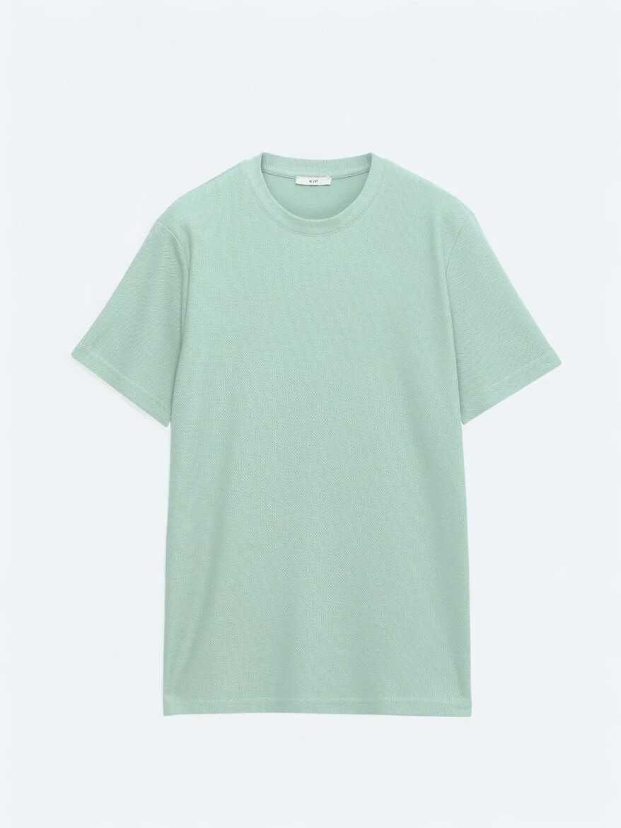 Mint Crew Neck 100% Cotton T-Shirt 