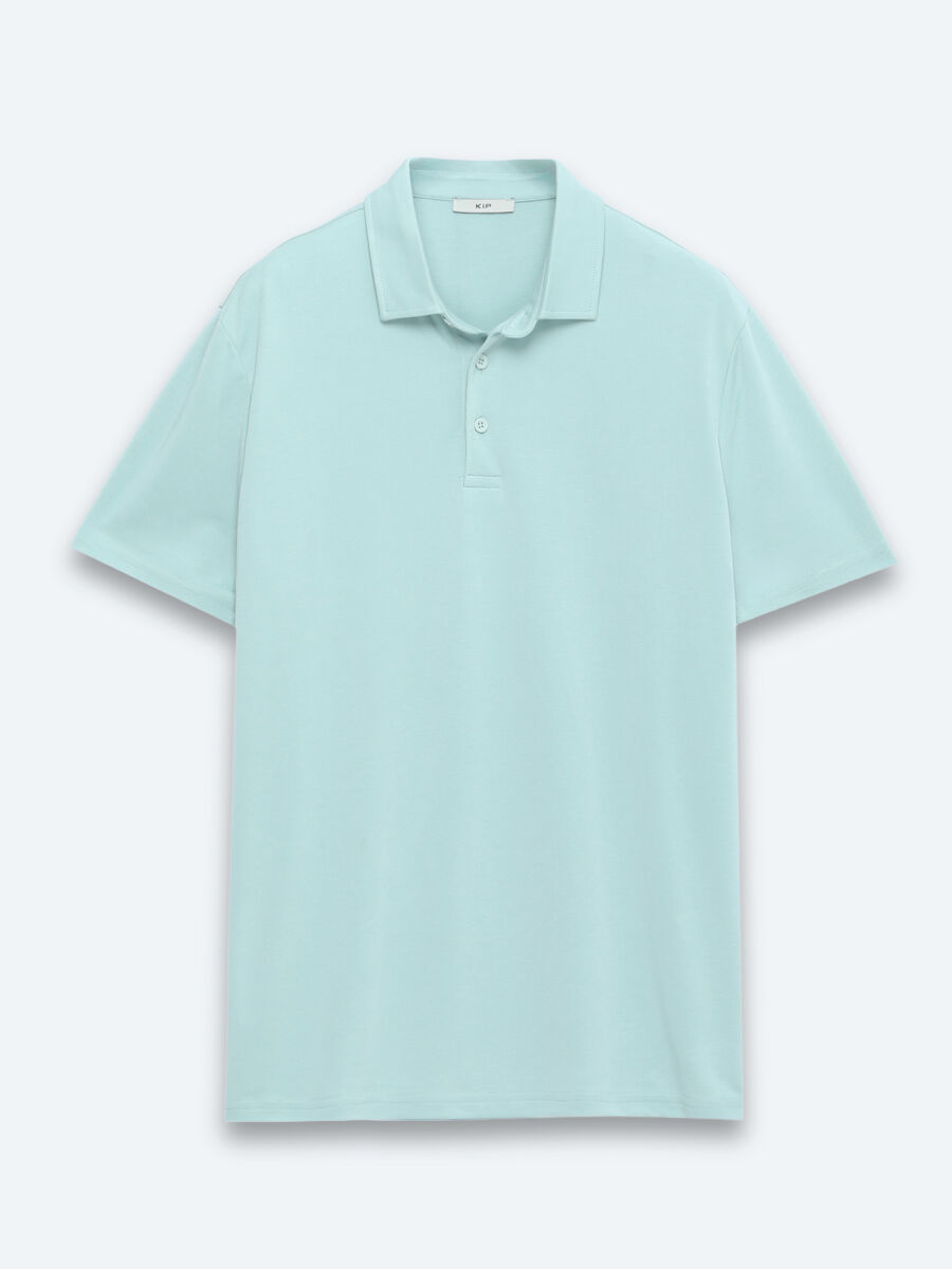 Mint Düz Polo Yaka T-Shirt - 6