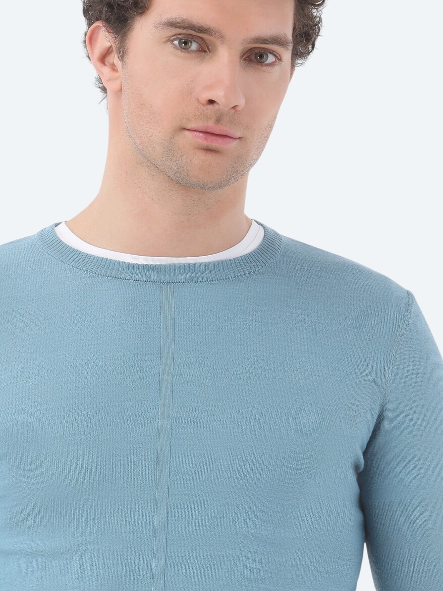 Mint Knitwear Sweatshirt - 4