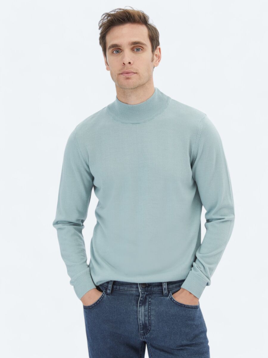 Mint Knitwear Sweatshirt - 1
