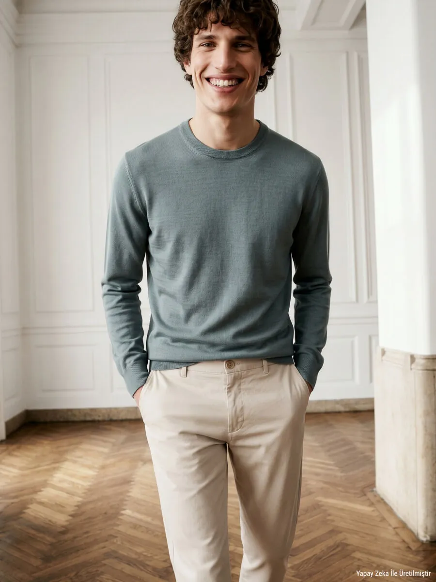 Mint Knitwear Sweatshirt - 2