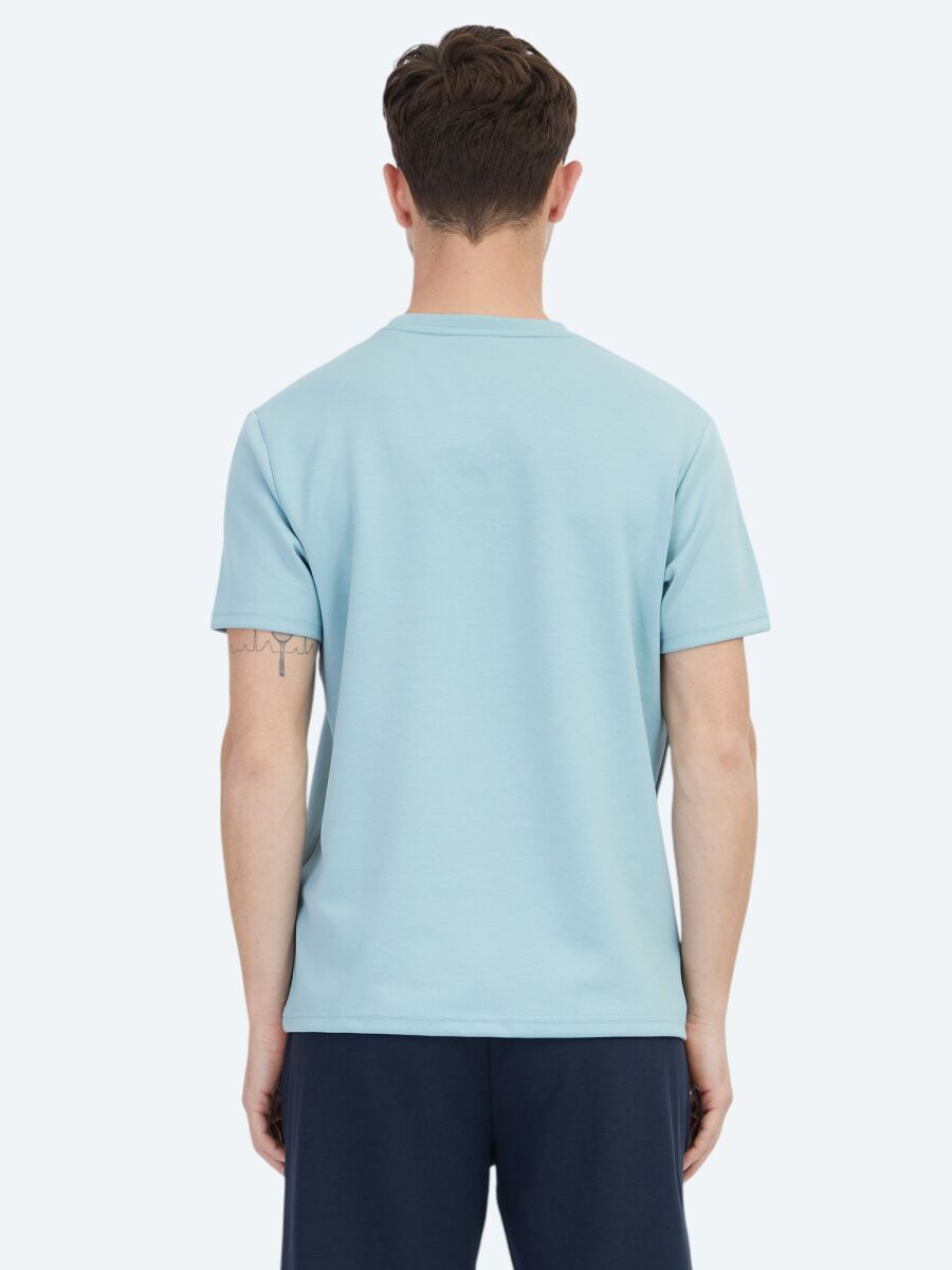 Mint Plain Crew Neck T-Shirt - 5