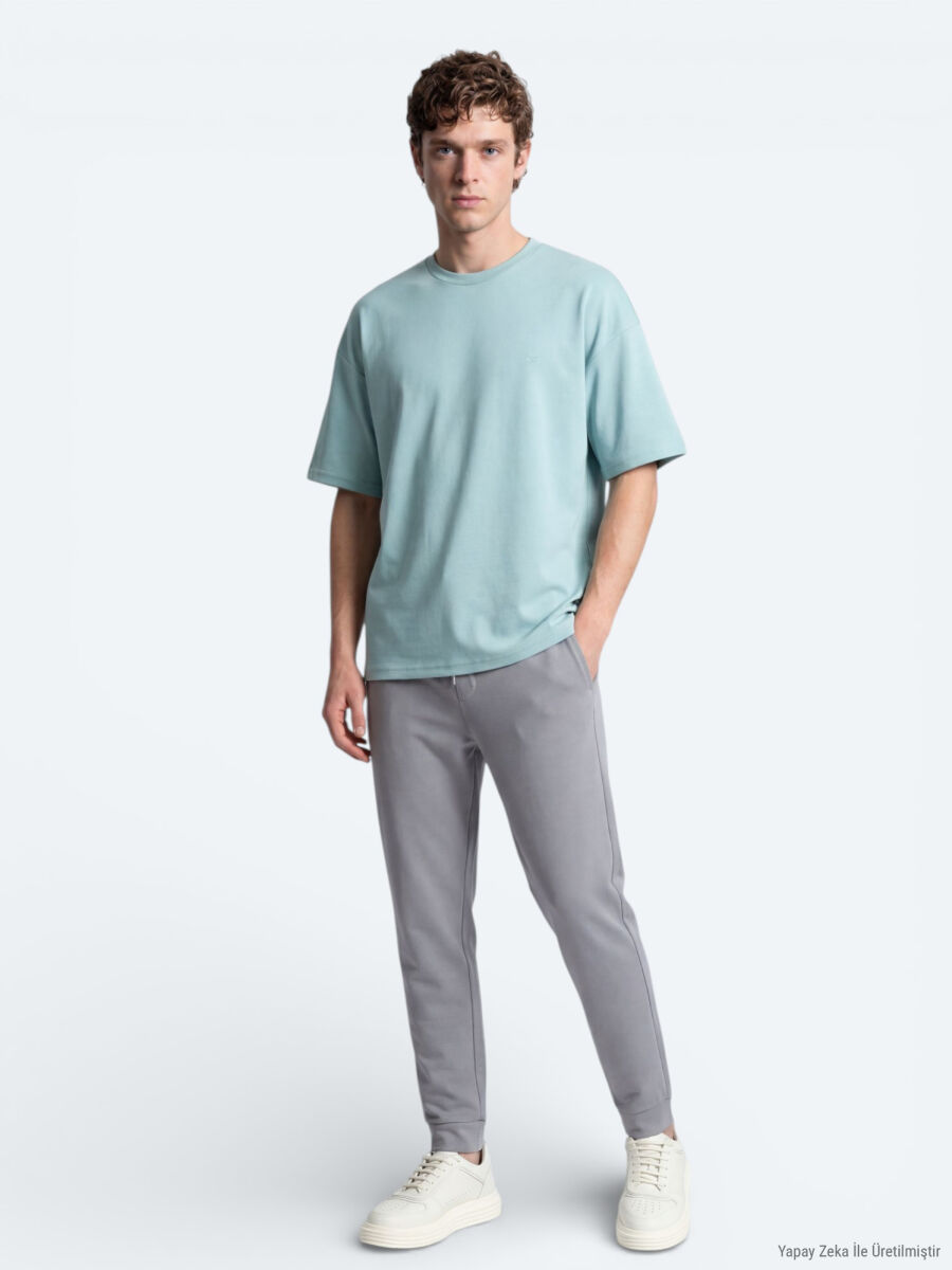 Mint Plain T-Shirt - 2