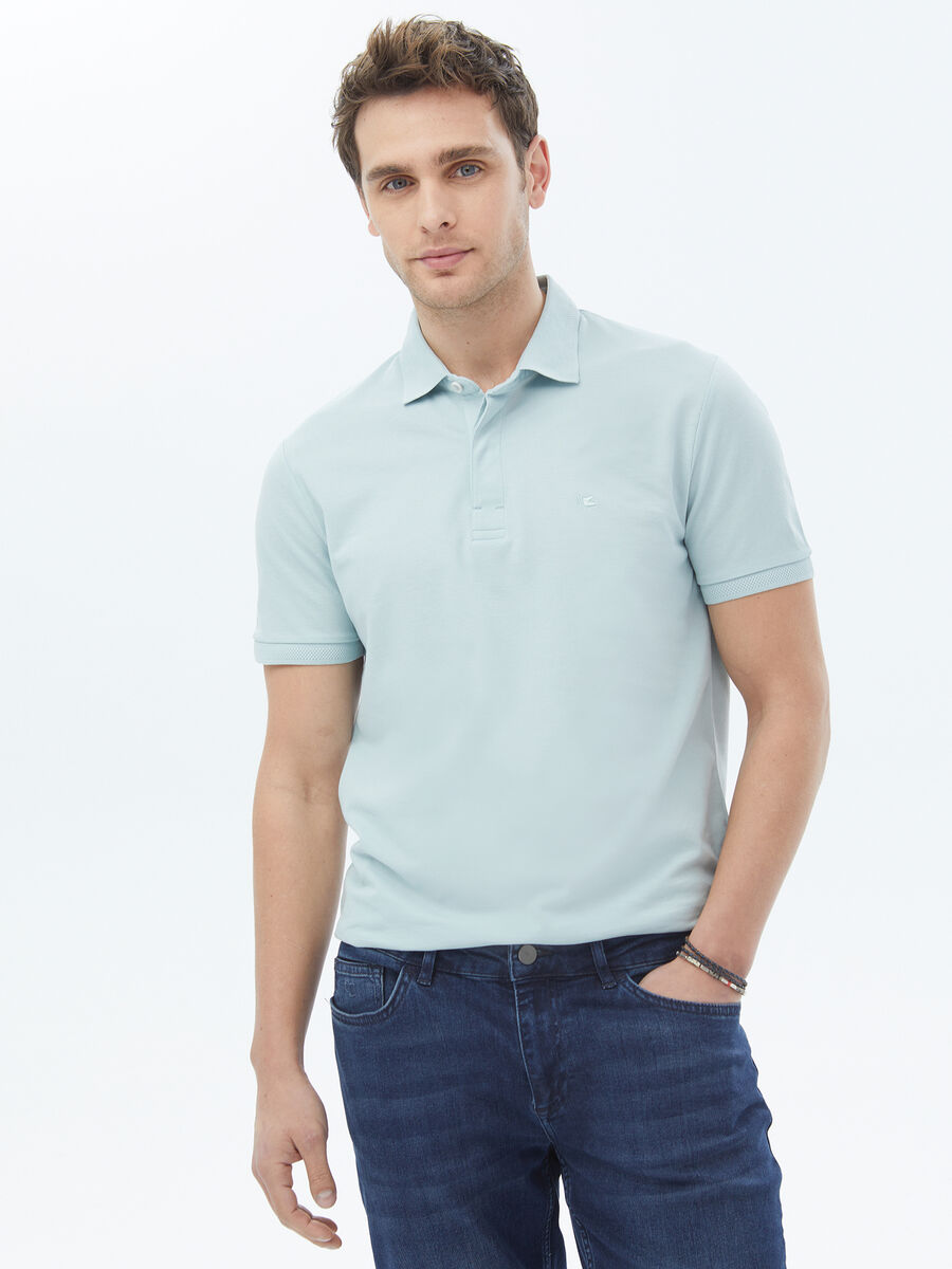 Mint Polo Yaka %100 Pamuk T-Shirt - 3