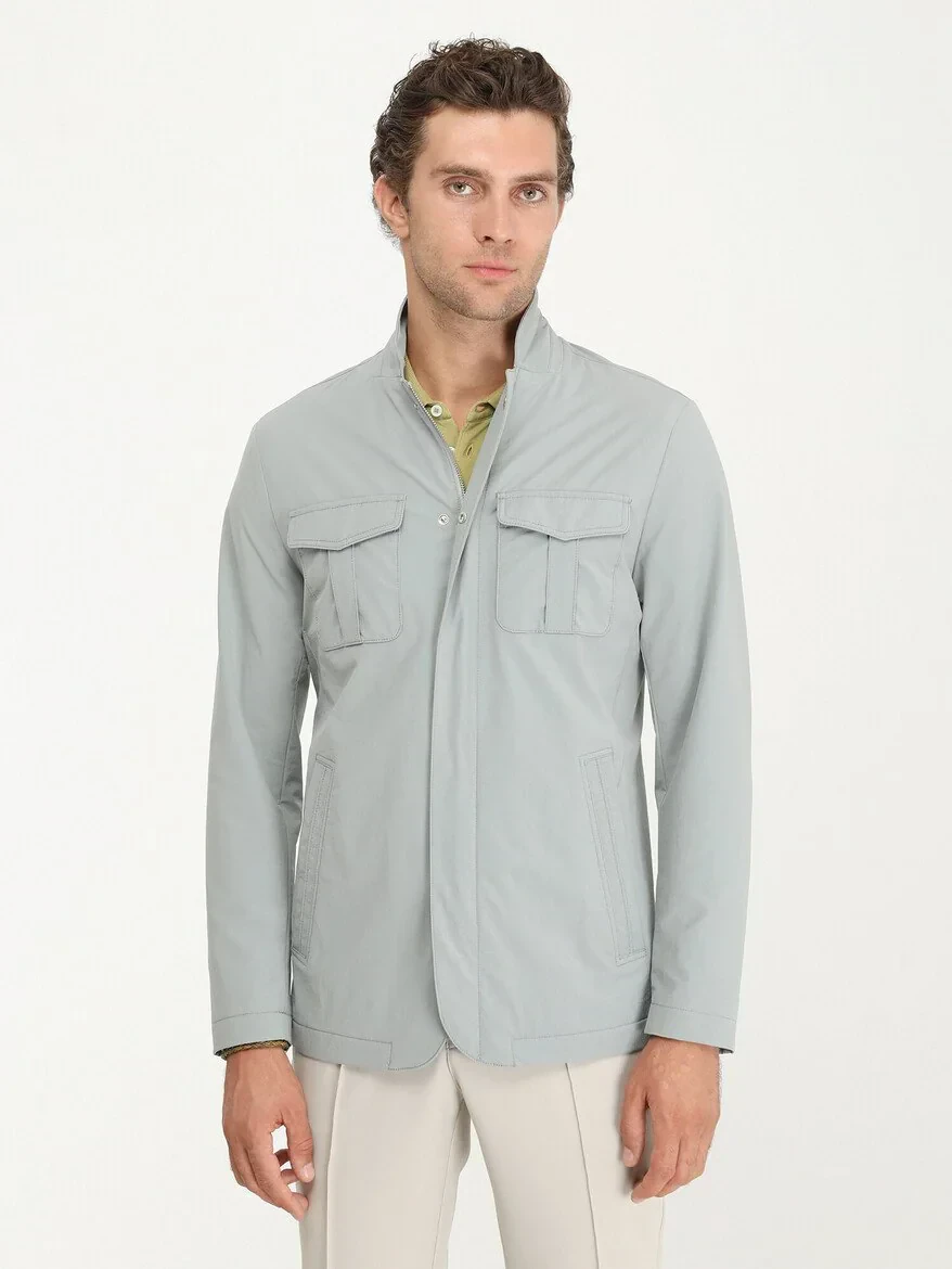 Mint Regular Fit Blazer - 3