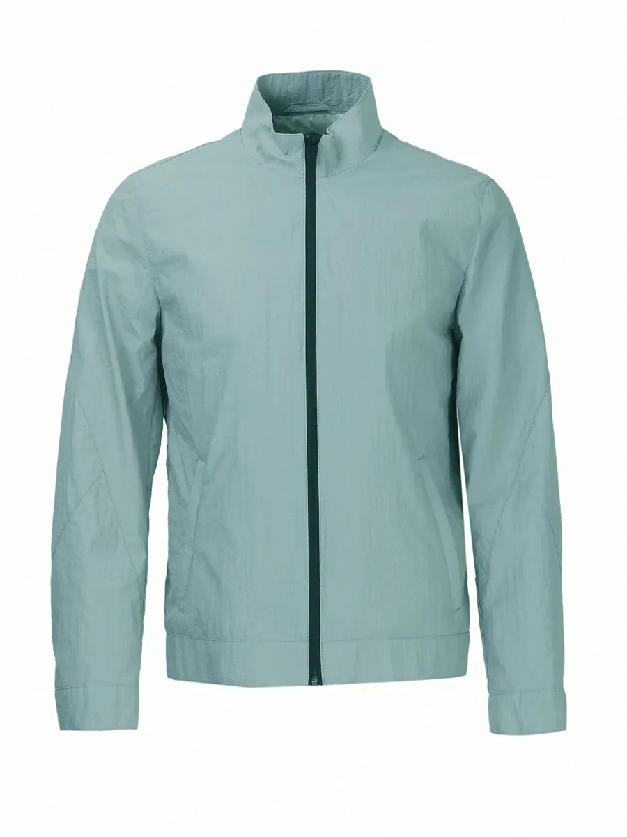 Mint Regular Fit Dik Yaka Casual Dokuma Mont - 6