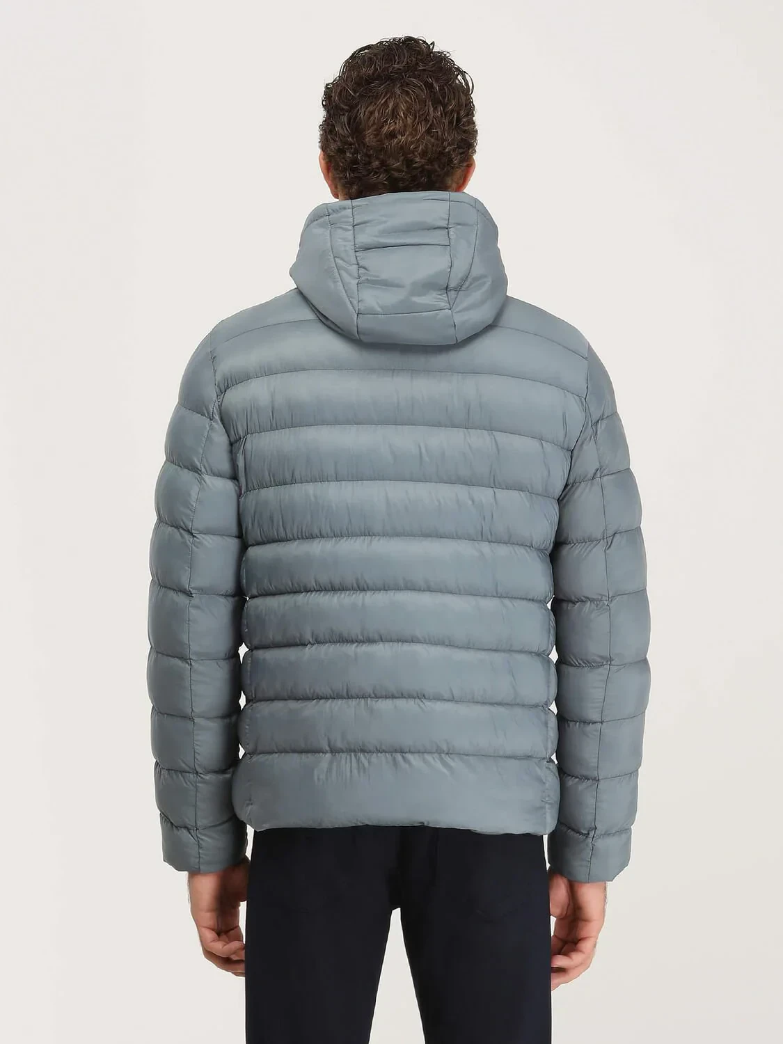 Mint Regular Fit Kapüşonlu Casual Dokuma Mont - 6