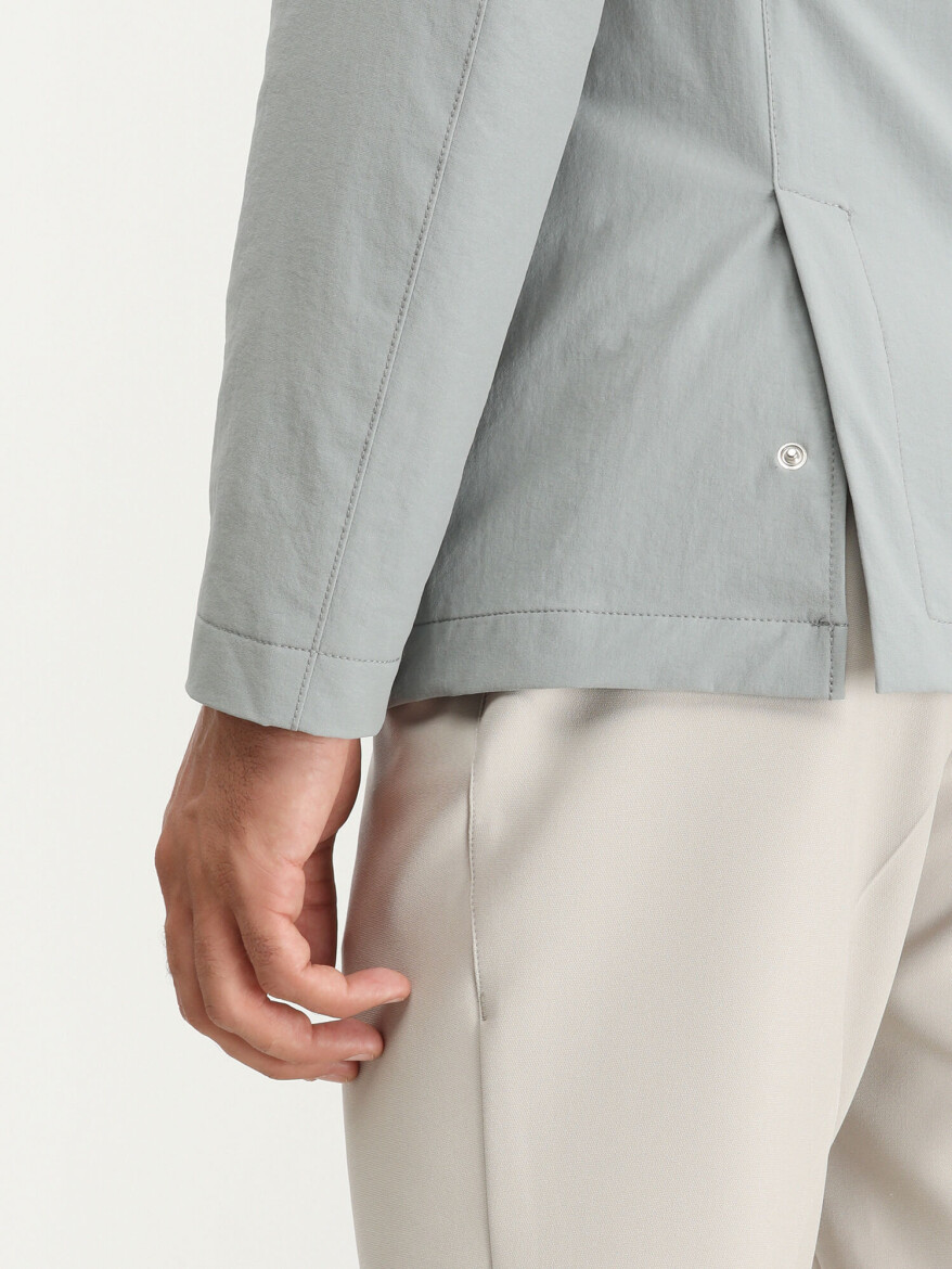 Mint Regular Fit Lightweight Jacket - 5