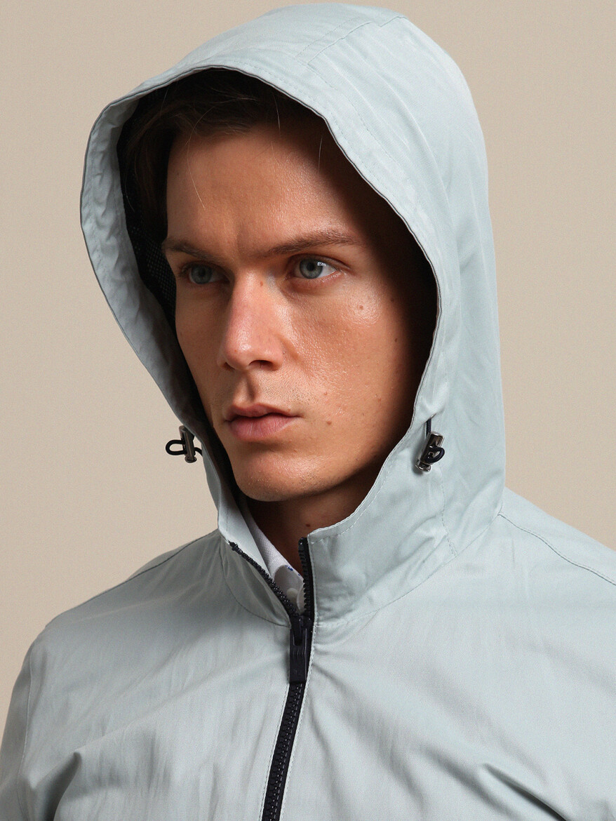 Mint Slim Fit Casual Dokuma Mont - 2