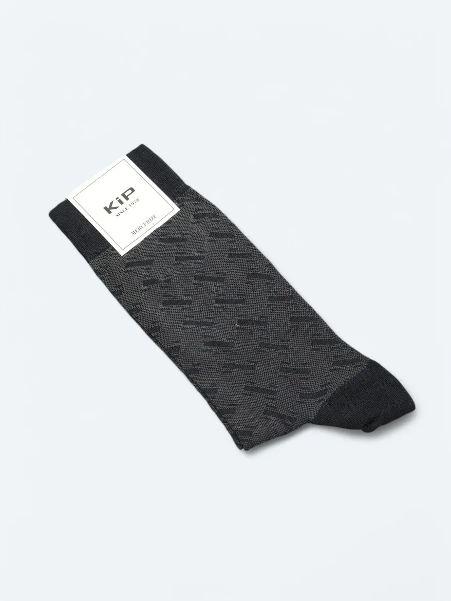Navy Blue %80 Pamuk ,%20 Polyamid Socks 