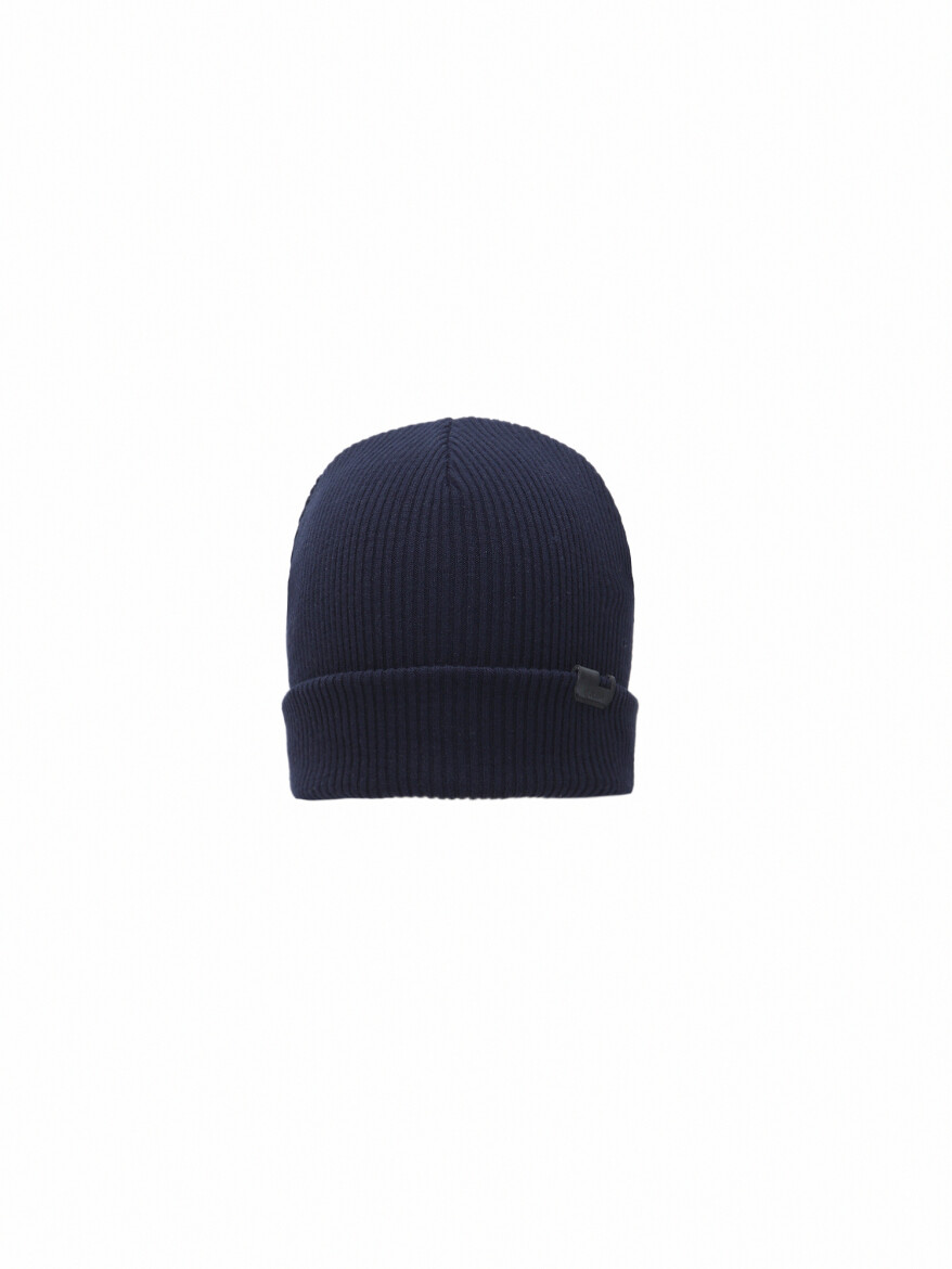 Navy Blue Beret - 1
