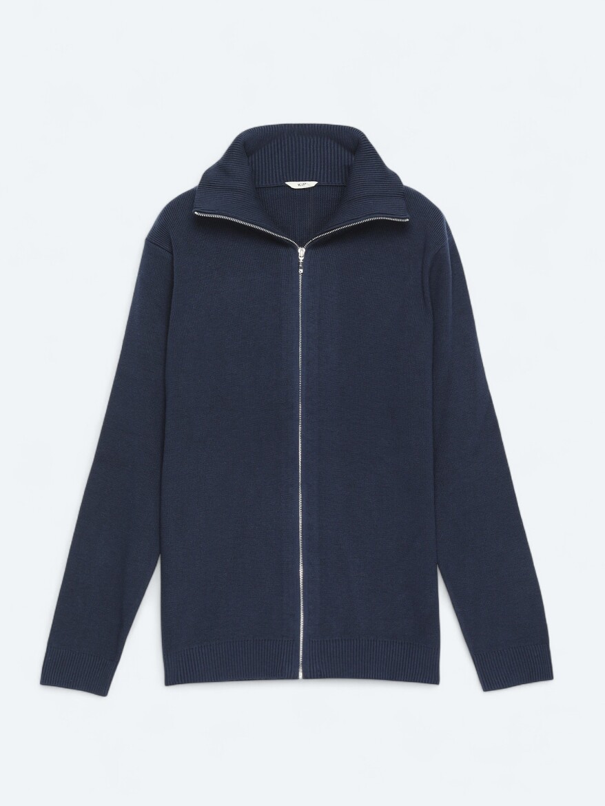 Navy Blue Cardigan - 7