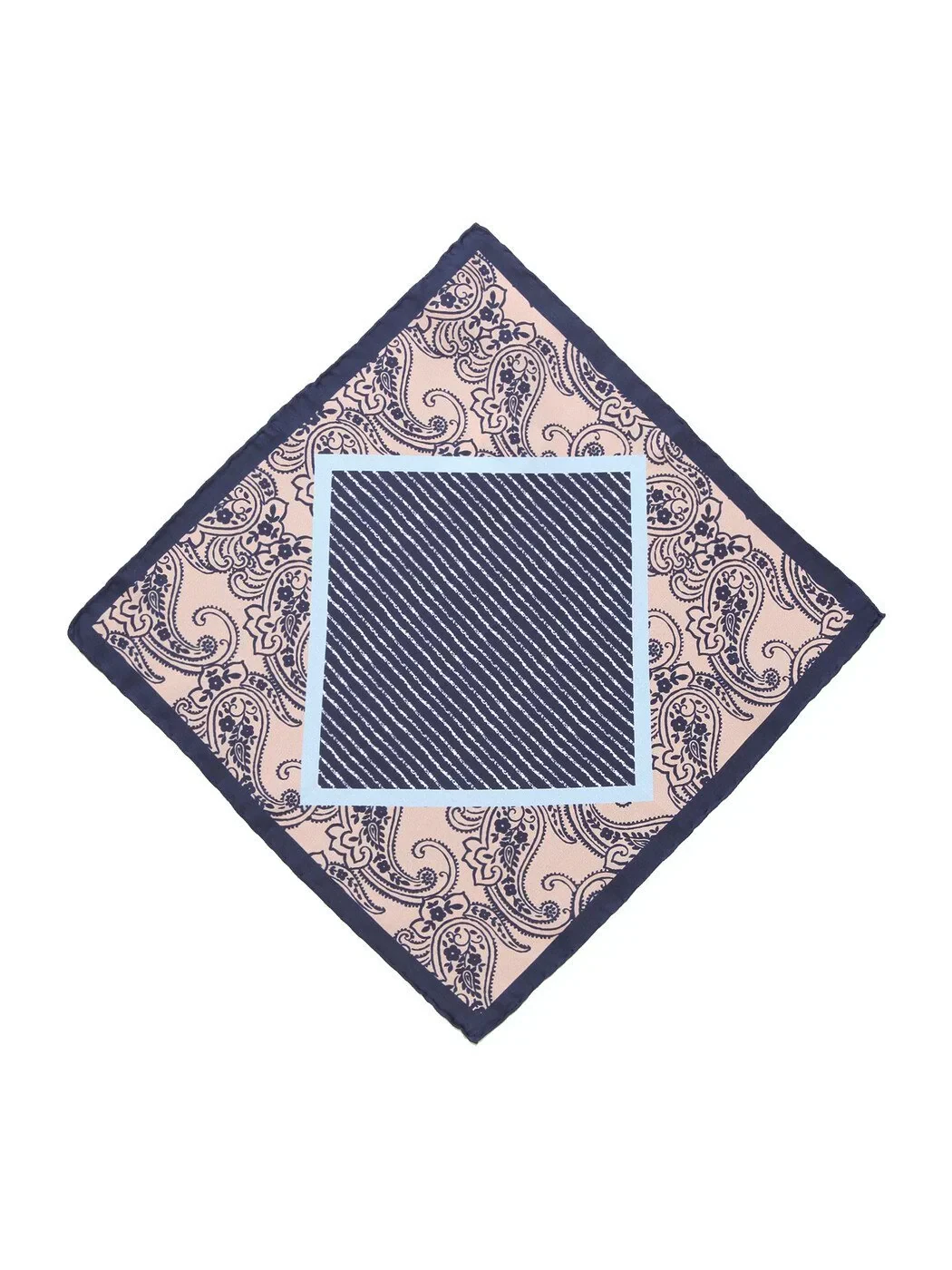 Navy Blue Handkerchief 