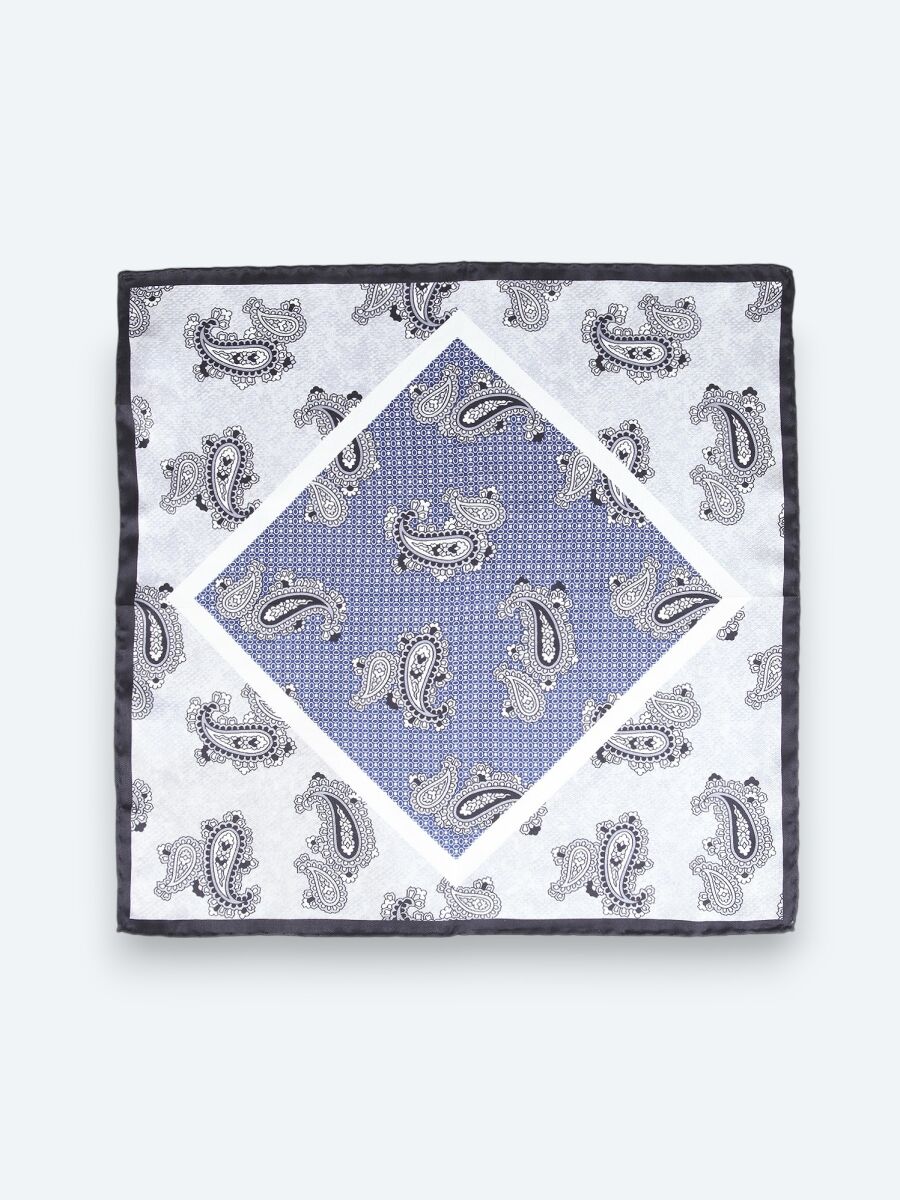 Navy Blue Handkerchief - 1