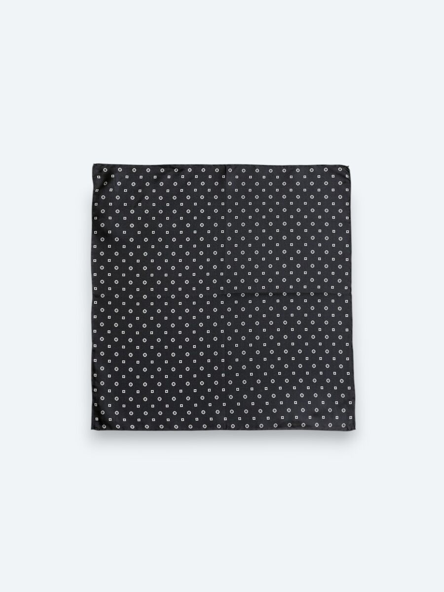 Navy Blue Handkerchief - 1