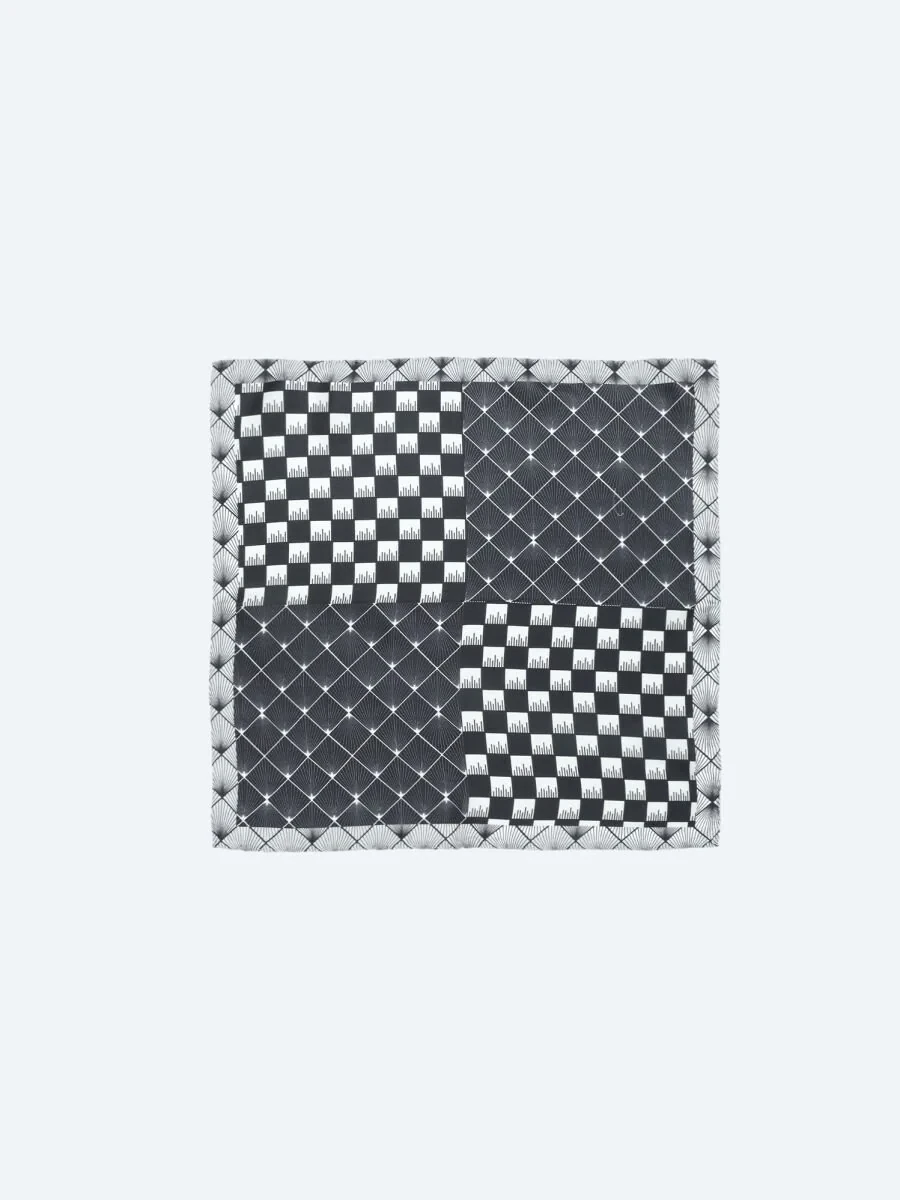Navy Blue Handkerchief - 1