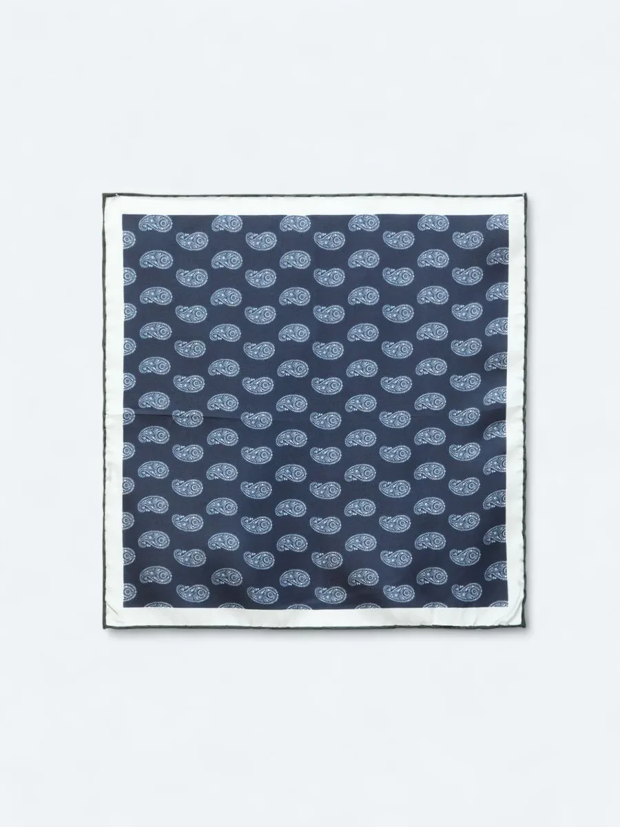 Navy Blue Handkerchief - 1