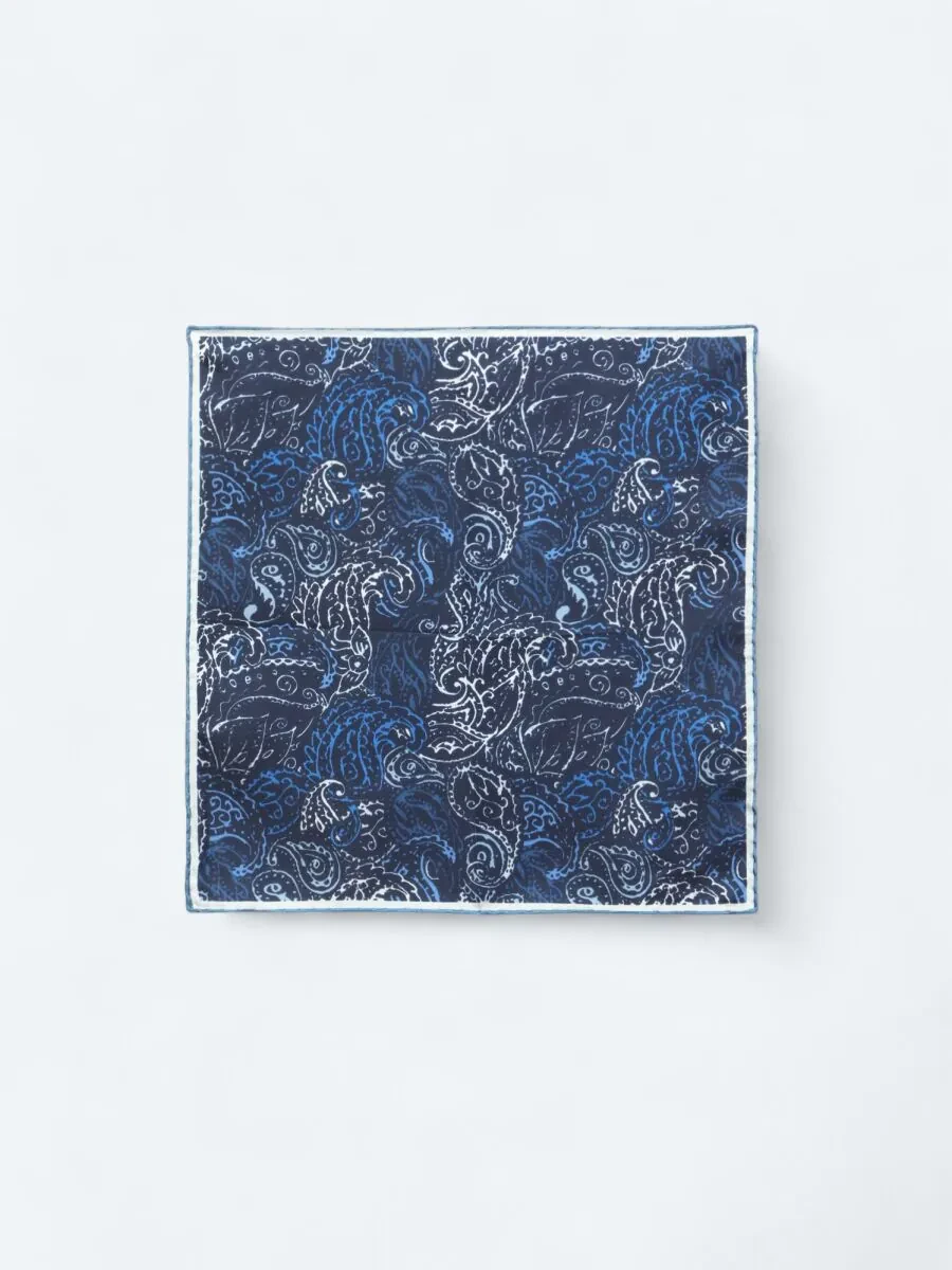 Navy Blue Handkerchief - 1