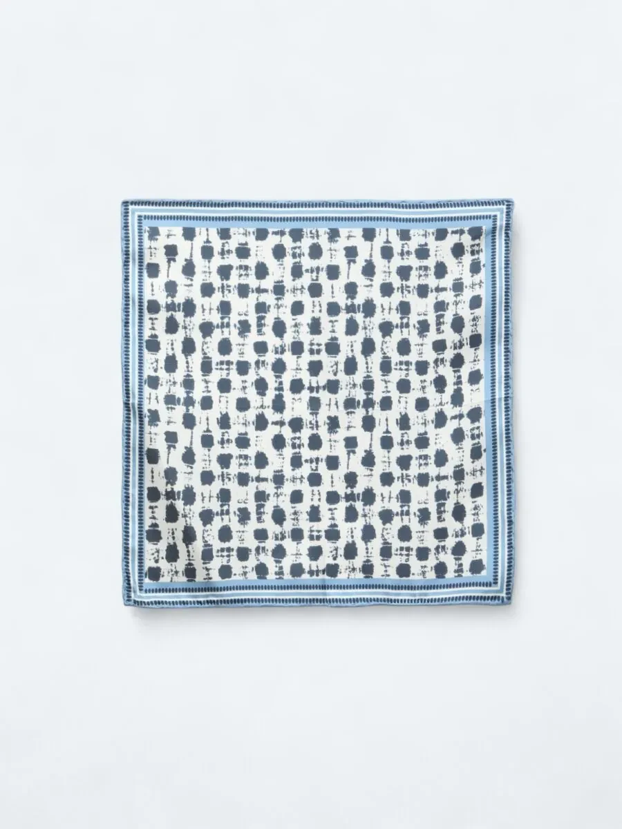 Navy Blue Handkerchief - 1