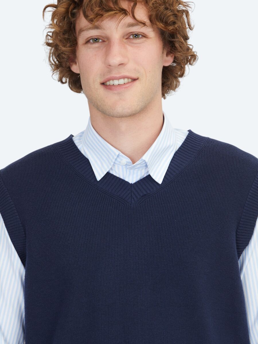 Navy Blue Jumper - 3