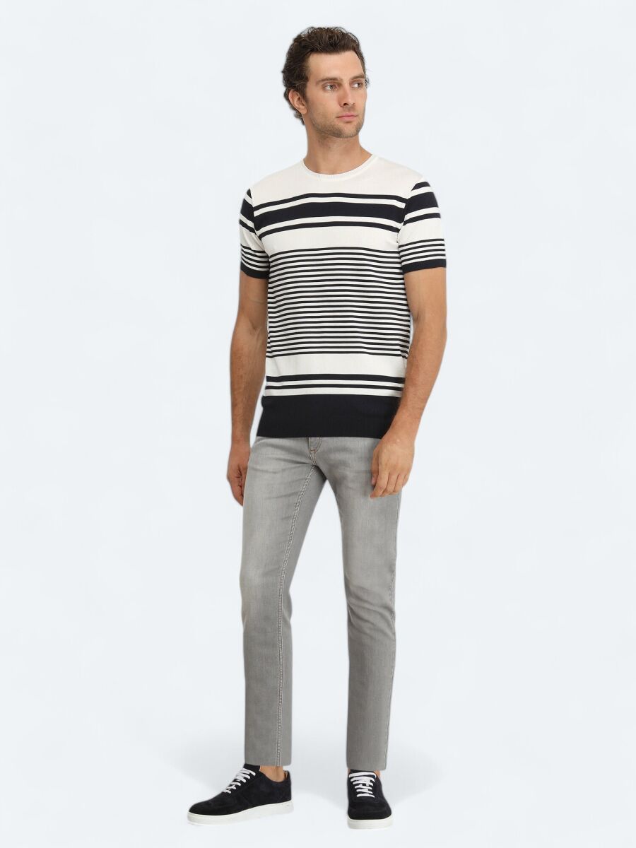 Navy Blue Knitwear - 2