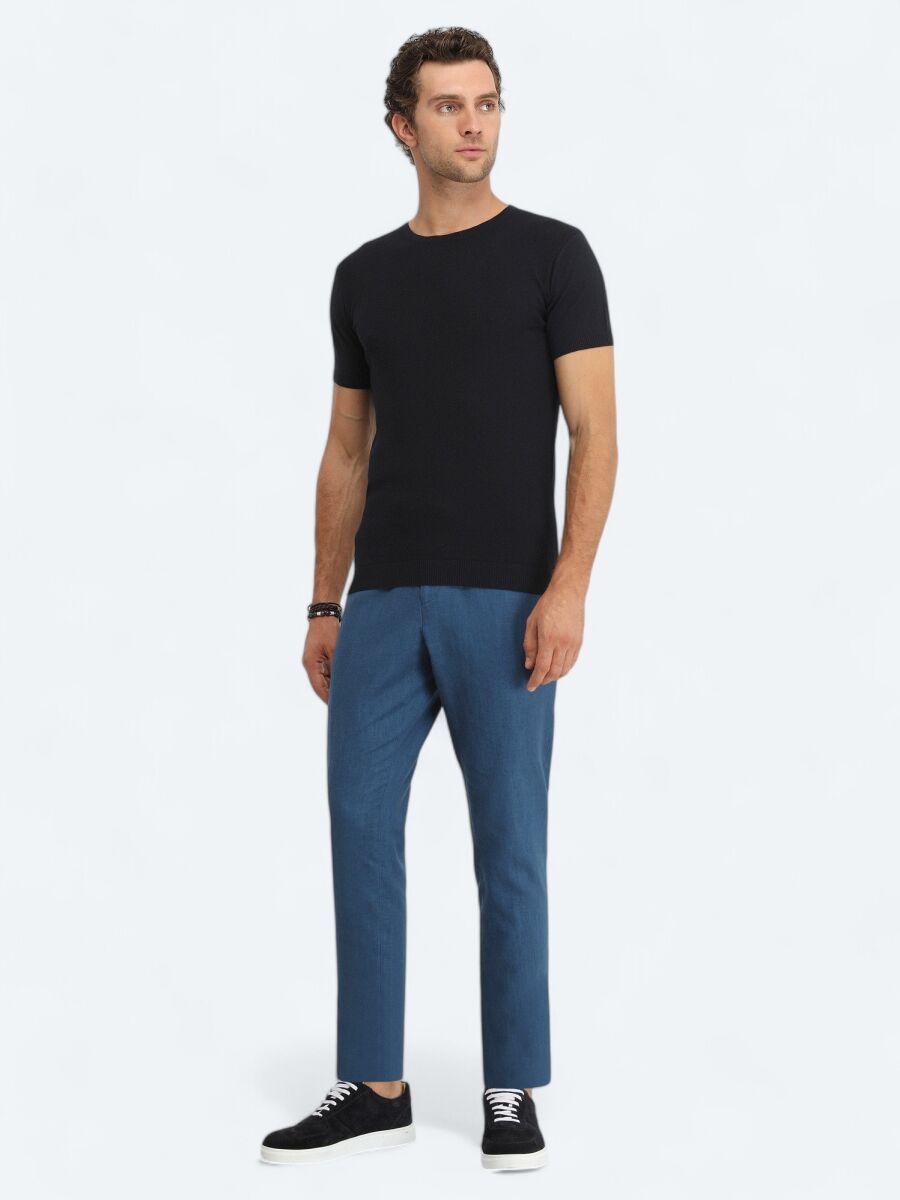 Navy Blue Knitwear - 2