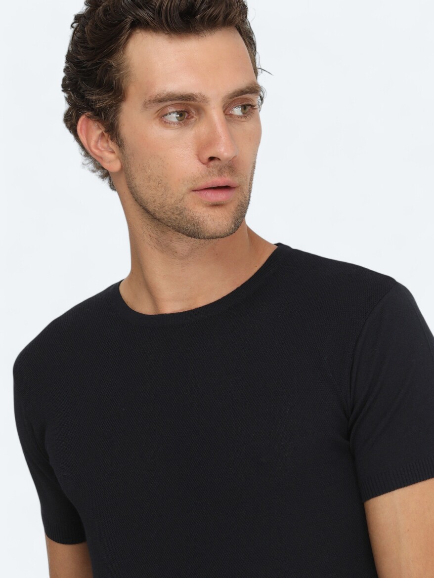 Navy Blue Knitwear - 3