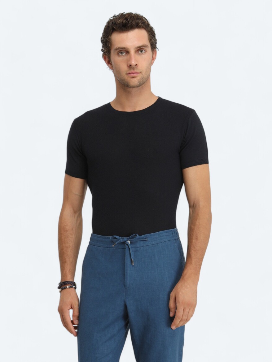 Navy Blue Knitwear - 4