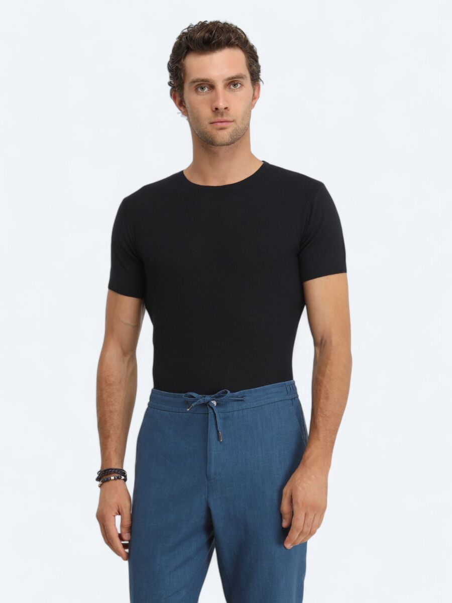 Navy Blue Knitwear - 4