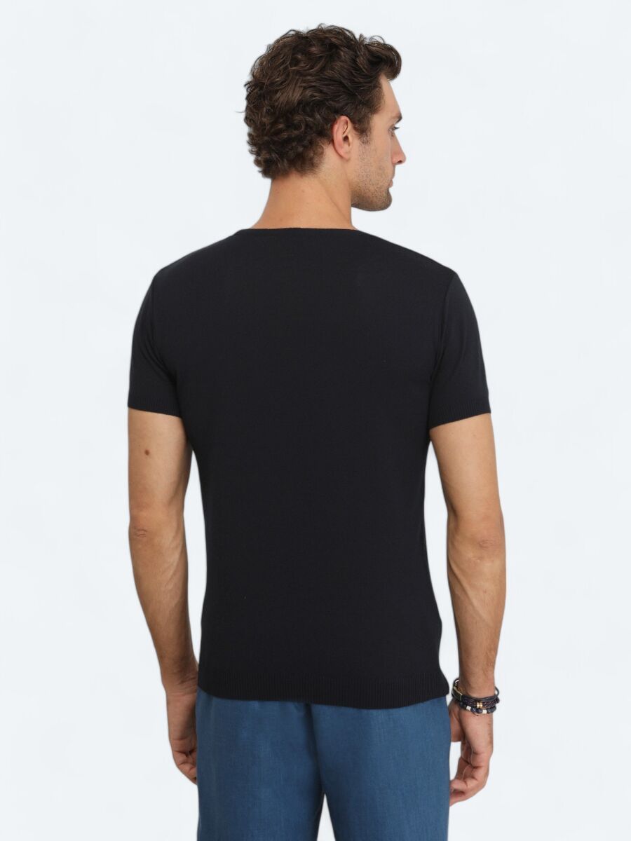 Navy Blue Knitwear - 5