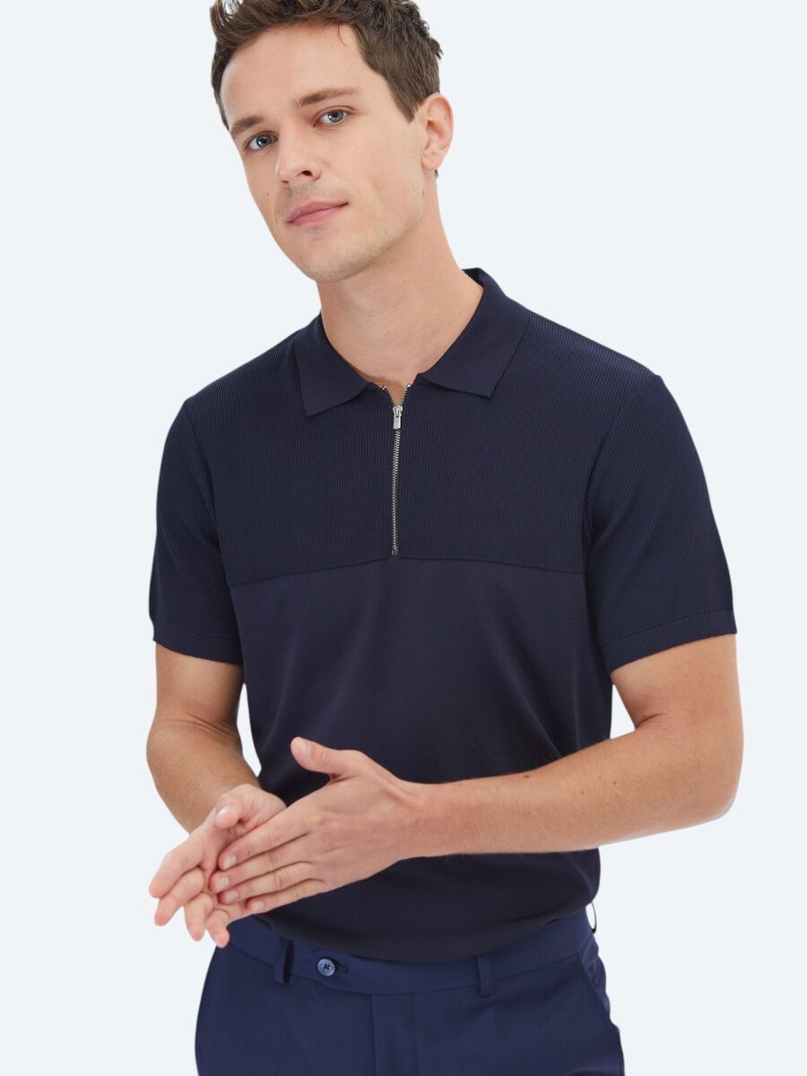Navy Blue Knitwear - 3