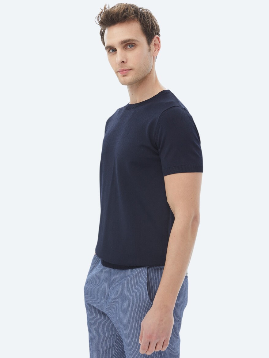 Navy Blue Knitwear - 4
