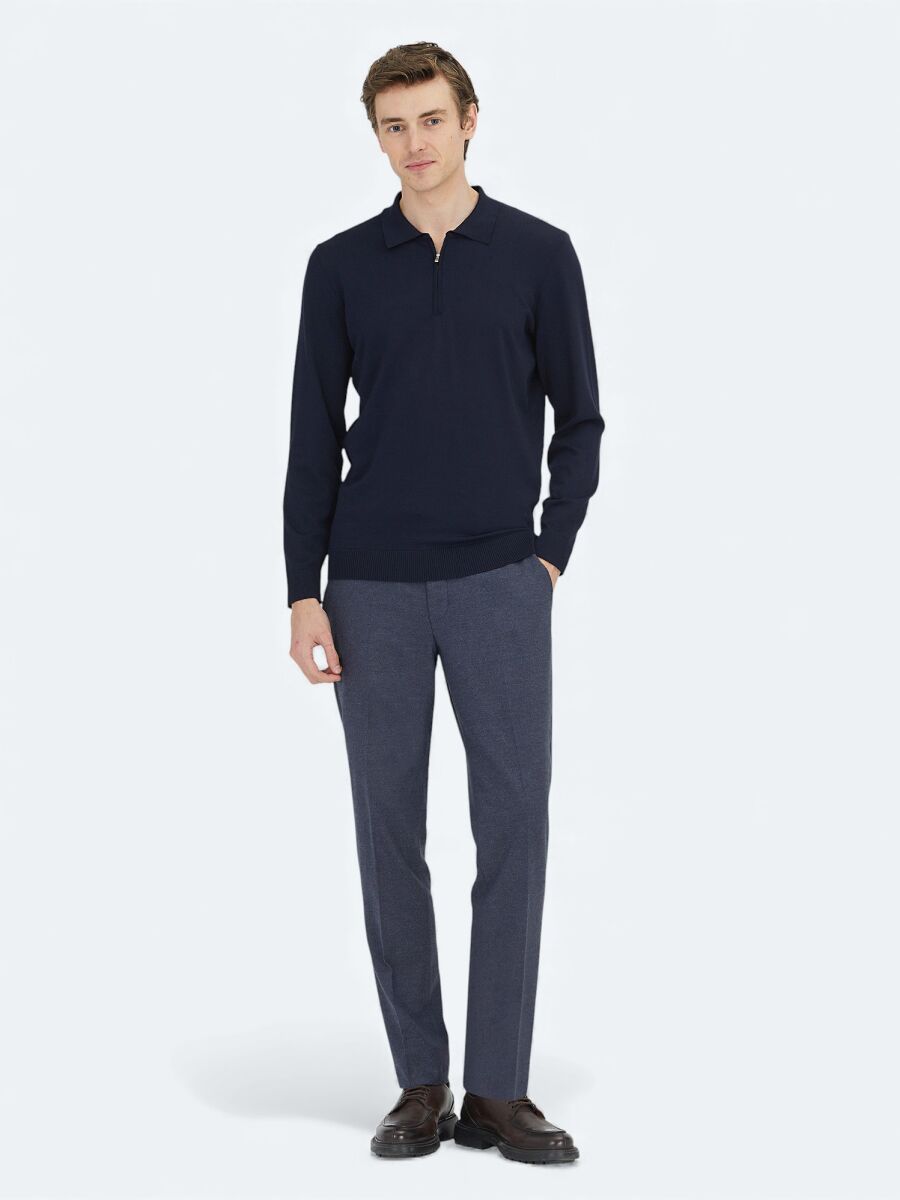 Navy Blue Knitwear - 2