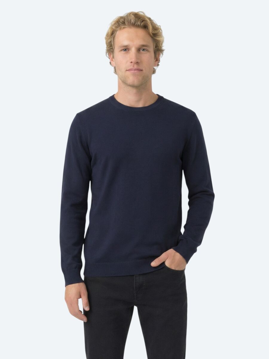Navy Blue Knitwear - 1