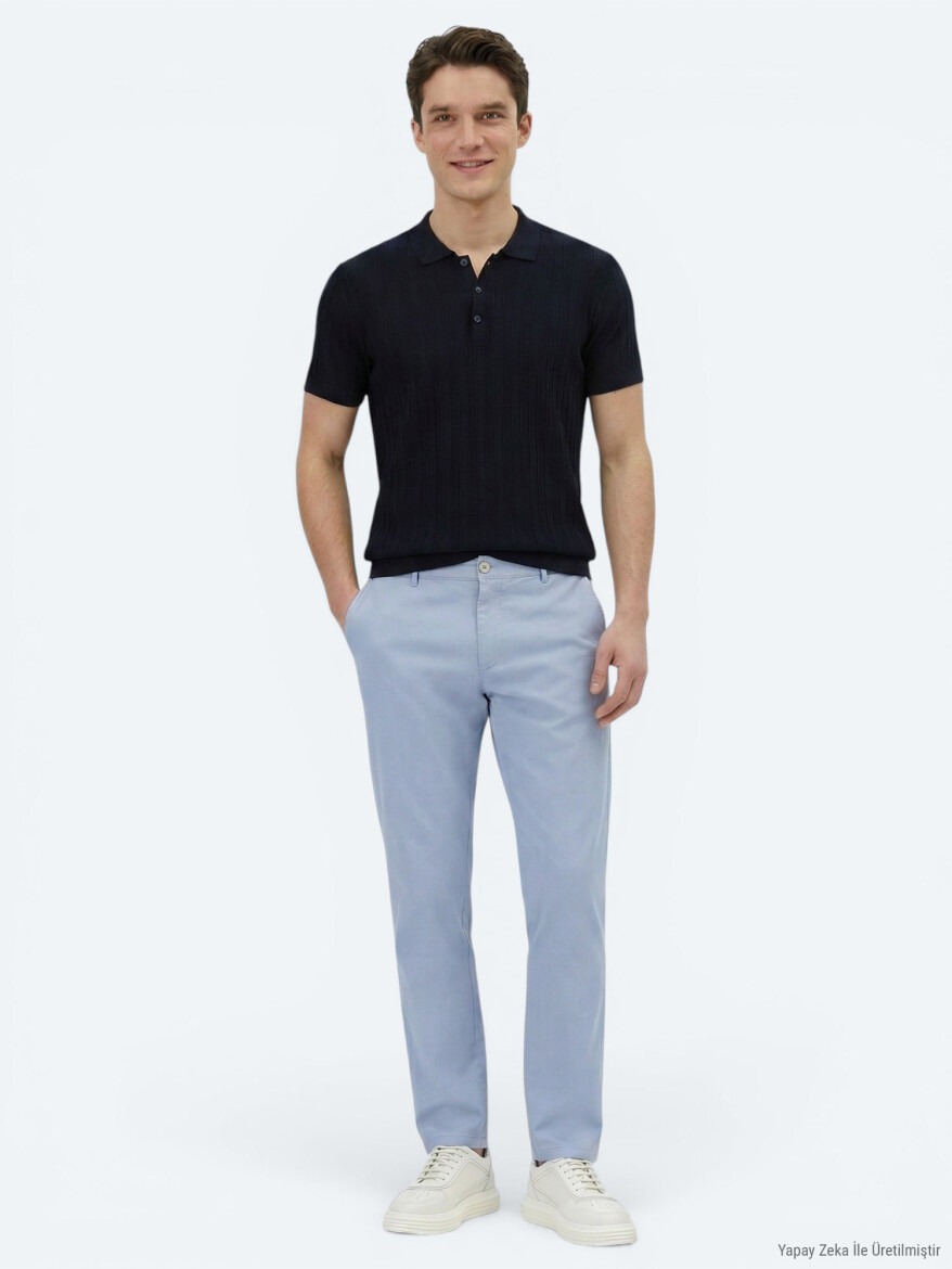 Navy Blue Knitwear - KİP