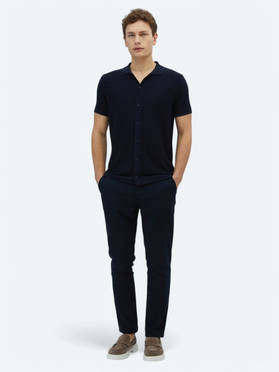 Navy Blue Knitwear - 2