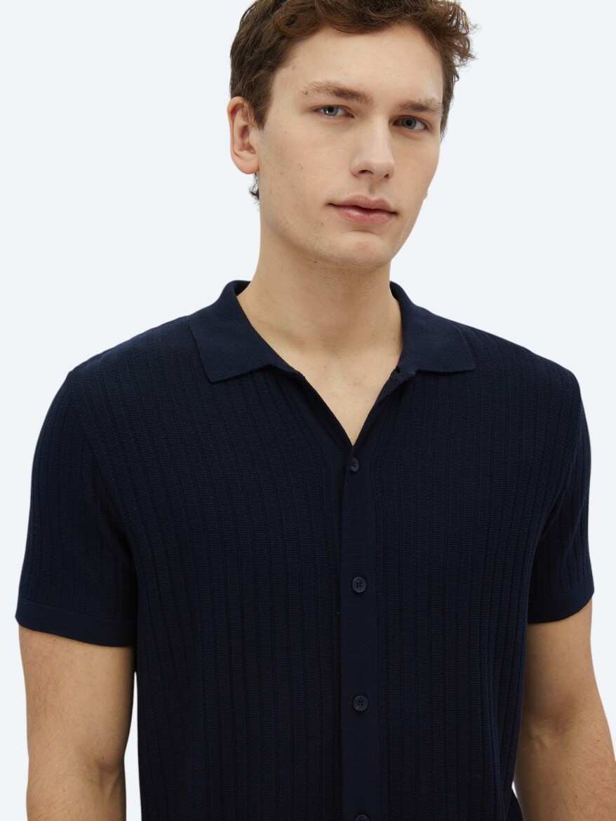 Navy Blue Knitwear - 3